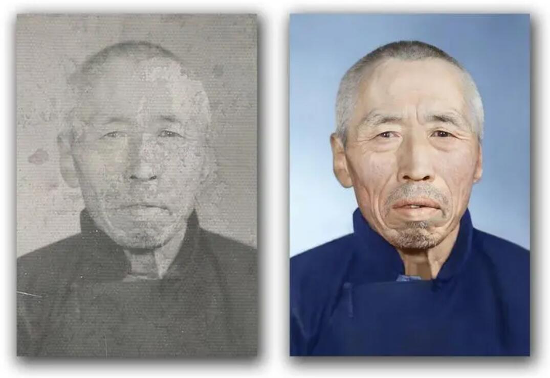 红山破损照片修复-56